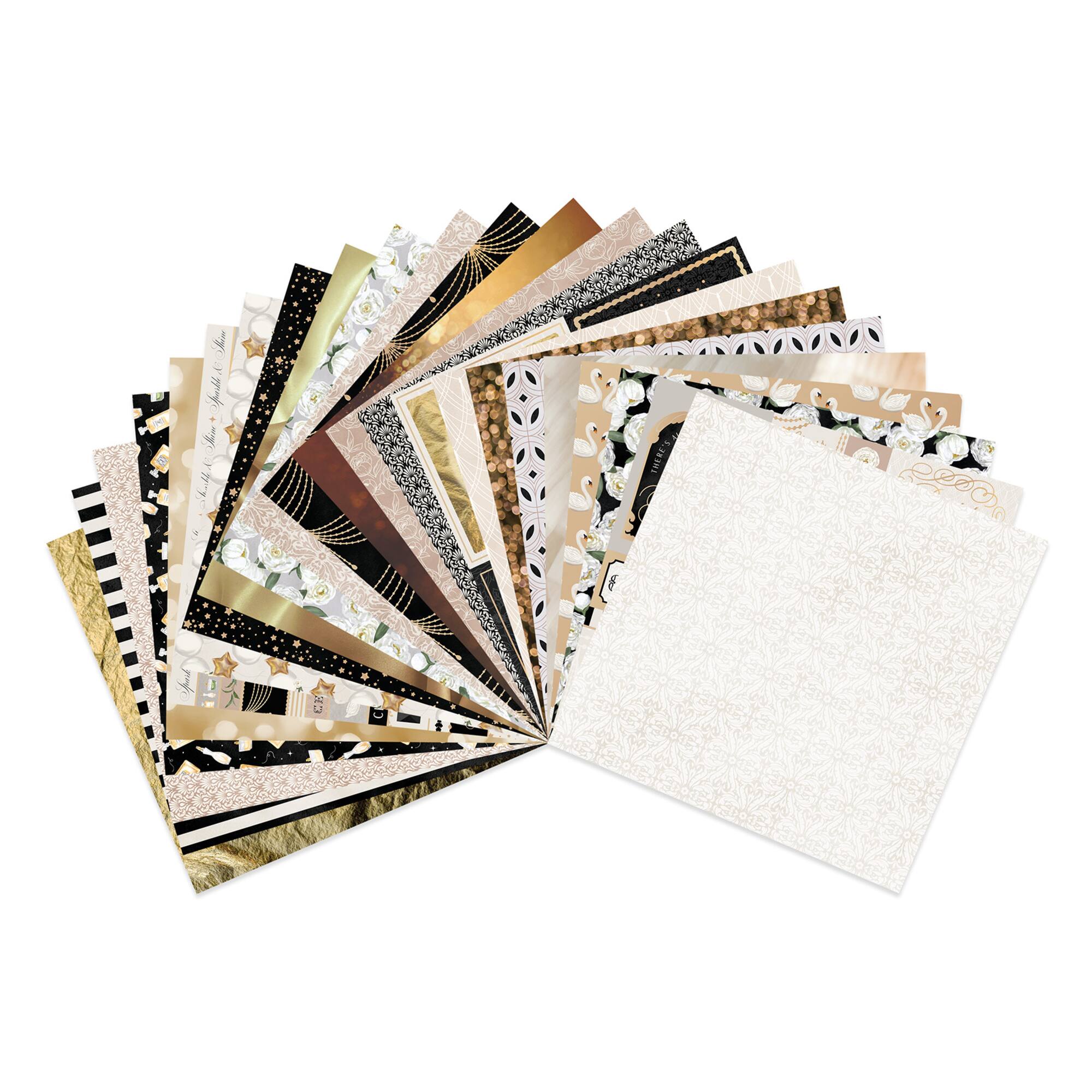 Craft Smith 12" x 12" Avenue Montaigne Paper Pad, 48 Sheets